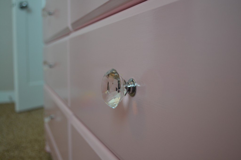 Refinish furniture knobs