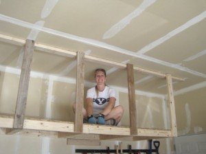 hanging overhead storage