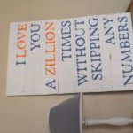Word Sign from Pallet Wood