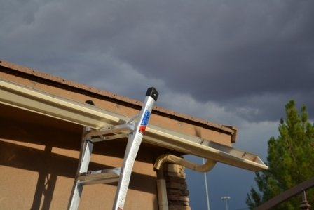 diy Fix a Falling Rain Gutter