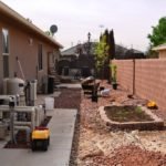 An easy drip line system  & Side Yard Update