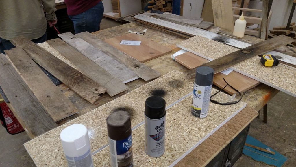 Barn Wood Faced Dresser Ikea Hack